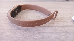 Силиконовый ремешок MRK для фитнес браслета Xiaomi Mi Band 4/3 Коричневый (1) с металлической кнопкой (mrk21042050) фото от покупателей 19