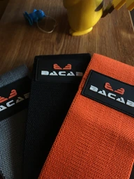 Тканинні фітнес резинки BACAB (3 шт) з програмою тренувань фото от покупателей 12