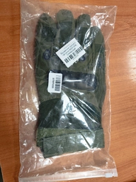 Перчатки мужские тактические с костяшками и закрытыми пальцами 4623 L Оливковый фото от покупателей 1