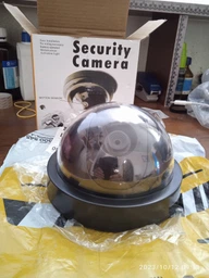 Купольная камера видеонаблюдения муляж DUMMY BALL 6688, Видео камера обманка фото от покупателей 1