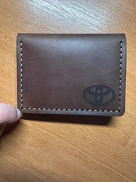 Портмоне - Обкладинка для автодокументів Anchor Stuff Toyota (4 віконця для прав, ID паспорта, пропуску) - Коричневий (nas150402-8) фото від покупців 1