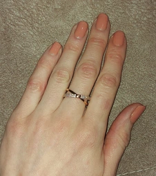 Кольцо Xuping Jewelry верное направление р 16 золотистое