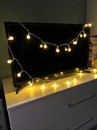 Гирлянда с шариками от USB 20LED длина 3 м фото от покупателей 1