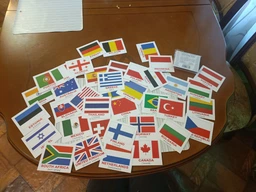 МИНИ-КАРТОЧКИ ДОМАНА “СТРАНЫ, ФЛАГИ И СТОЛИЦЫ / COUNTRIES, FLAGS, CAPITALS” НА УКР/АНГЛ.