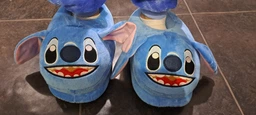 Тапочки кигуруми игрушки Стич Kigurumi Домашние Синие Плюшевые тканевые 35-40 (3200) фото от покупателей 1