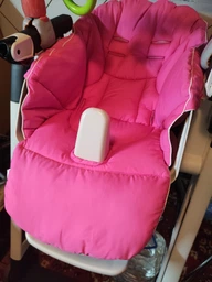 Чохол на стільчик для годування Peg Perego Siesta плащівка Білий DavLu (000461) фото від покупців 3