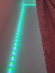 Светодиодная лента влагозащищенная LED 3528 RGB 12v с контроллером+Пульт +блок питания 5м фото от покупателей 19