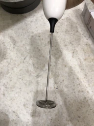 Электрический вспениватель молока Капучинатор Lecot 1501 Milk Frother Чёрно-белый фото от покупателей 6