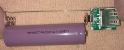 Портативний зовнішній акумулятор брелок UKC Unis Fire 1200 mAh White фото від покупців 2