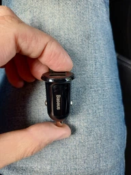 Автомобільний зарядний пристрій Baseus Grain Pro 4.8A 2USB (CCALLP-01) фото від покупців 1