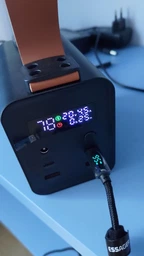 Кабель 2 метра Essager PD 100W 5A Type-C to Type-C с дисплеем провод для быстрой зарядки и передачи данных фото от покупателей 4