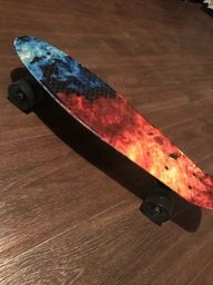 Скейт Penny Board "Fish" Fire and Ice. фото от покупателей 5