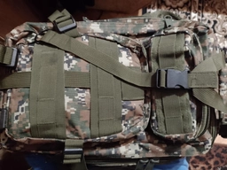 Тактичний штурмовий військовий рюкзак Armour Tactical М25 Oxford 600D (з системою MOLLE) 20-25 літрів Чорний фото від покупців 1