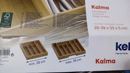 Органайзер для столових приборів Kela Kalma 39х33х5 см (12012)