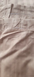 Комплект постельного белья Страйп-Сатин XR Italy Quilt Cover set 100% Cotton 200х220см Коричневый