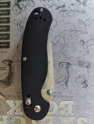 Нож складной Ganzo D727M-BK Черный (D2 сталь) фото от покупателей 4