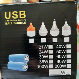 USB LED Лампа туристична кемпінгова 80 W Світильник акумуляторний 2400 мАг, ліхтар нічник з підвісом, Портативна похідна лампочка з зарядкою фото від покупців 11