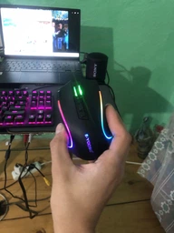 Беспроводная Игровая E-YOOSO X-11 Pro Черная Мышь с подсветкой и аккумулятором, PAW3104 8000 DPI, 1000mAh, RGB, 1000Hz фото от покупателей 5