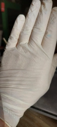Одноразовые перчатки MedTouch латексные без пудры Размер S 100 шт Бежевые (4820226660101/Н325894) фото от покупателей 1