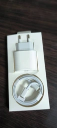 Швидка зарядка для Apple iPhone/iPad Блок живлення USB-C 20W Fast Charger (Type-C) + USB-C кабель Lightning Cable 1m Комплект фото від покупців 1