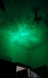 Ночник лазерный проектор галактики звездное небо Bodasan + гибкая светодиодная лампа USB в подарок (AP02)