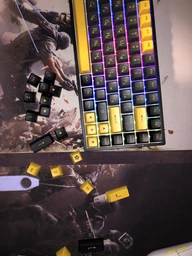 Клавіатура Akko 3084B Plus Black&Pink Jelly Pink Switches RGB (6925758617345)