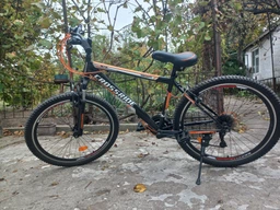 Велосипед Crossride МТВ ST "Shark" 26" 14" Черно-голубой (0173-140-Б) фото от покупателей 7