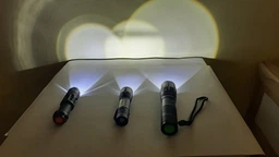 USB LED Фонарик Ручний - В Руку НАБІР 3 шт Туристичний Похідний Світлодіодний Портативний Кемпінговий 1000-1800 Lm Аккумуляторний на Батарейках фото від покупців 2