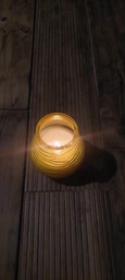Свічка Bolsius Patio light Citronella з додаванням перцю у склі 94x91 мм від комарів (8717847142719)
