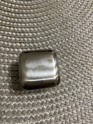 Сталеві кубики для віскі та інших напоїв Moltis Whiskey Stones SILVER 6 шт + щипці 10052 фото від покупців 5