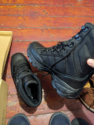 Берці зимові чоловічі тактичні черевики непромокаючі M-tac Thinsulate Black розмір 40 (26.5 см) високі з утеплювачем фото від покупців 3