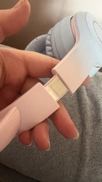 Бездротові навушники з котячими вушками Cat Ear Fingertime із додатковим мікрофон та підсвіткою рожево-голубі фото від покупців 7