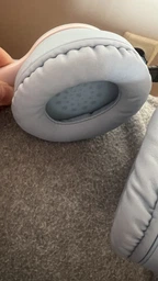 Бездротові навушники з котячими вушками Cat Ear Fingertime із додатковим мікрофон та підсвіткою рожево-голубі фото від покупців 6