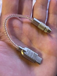 Усилитель звука CX-DAC 31993 + MAX97220, переходник, внешняя звуковая карта, ЦАП, DAC Nautilus Type C to 3,5 мм + PC адаптер Silver фото от покупателей 2