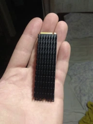 Алюмінієвий радіатор охолодження ENOKAY для M.2 NVMe/M2 SATA 2280 (Black) фото від покупців 4