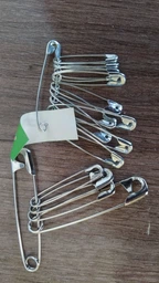Булавки FROM FACTORY BSS Ассорти серебряные 12шт