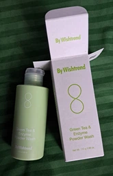 Пудра ензимна для вмивання з ароматом матчі&nbsp;&nbsp; By Wishtrend Green Tea & Enzyme Powder Wash 110 г