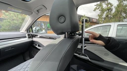 Автотримач для планшета Baseus Back Seat Car Mount Holder Black (SUHZ-01) фото від покупців 2
