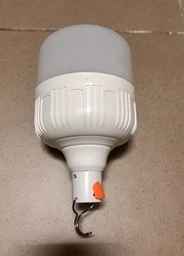 USB LED Лампа 2600 mAh, Кемпінговий туристичний похідний Світильник акумуляторний, портативний нічник ліхтар із підвісом, світлодіодна лампочка з зарядкою фото від покупців 4