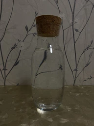 Графин для воды с пробковой крышкой, 1000 мл, Pure, Krosno