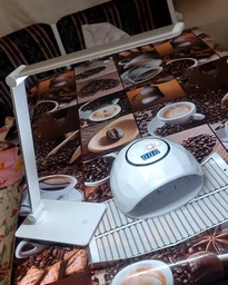 Настольная лампа Berger Энергодар 1036-TL-9 9W 450lm 4000K USB 5V white фото от покупателей 13