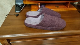 Женские домашние тапочки с закрытым носком FX shoes Маракеш с анатомической подошвой 7207 39 (25 см) Бордо (2820000017796)