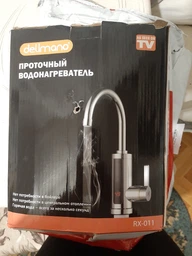 Проточный водонагреватель Delimano RX-0111 LCD дисплей 3кВт фото от покупателей 7