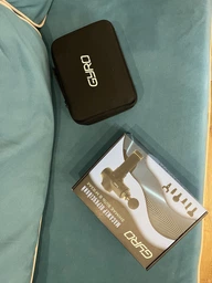 Перкусійний масажер для тіла та м'язів, ручний пістолет GYRO Muscle Gun Massager Black (GYRO-gunbk) фото від покупців 11