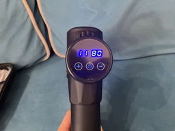 Перкусійний масажер для тіла та м'язів, ручний пістолет GYRO Muscle Gun Massager Black (GYRO-gunbk) фото від покупців 10