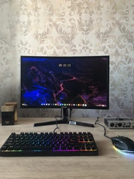 Клавіатура Hator Rockfall 2 Mecha TKL Orange USB Lilac (HTK-724) [92406] фото від покупців 15