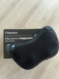 Масажна роликова подушка інфрачервоний масажер для спини та шиї Zabobon ZM-P002 (Premium) фото від покупців 13