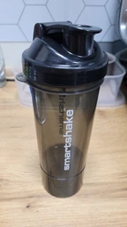 Шейкер спортивний Smartshake Slim 500ml Black