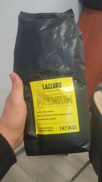 Кава в зернах LAZZARO PREMIUM 100% Arabica 1 кг