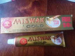 Упаковка зубной пасты Dabur Herb'l Miswak Gold 120 г + 50 г х 2 шт (6291069711004) фото от покупателей 14
